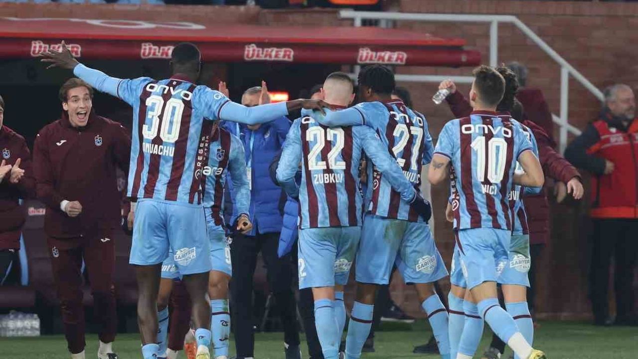 Trabzonspor evinde yenilmezliğini 11 maça çıkardı