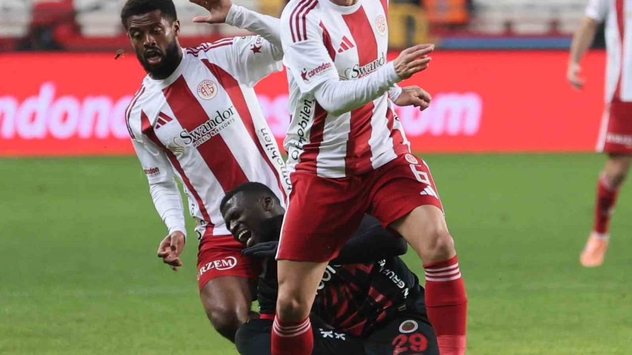 Trendyol Süper Lig: Antalyaspor 2-1 Gençlerbirliği