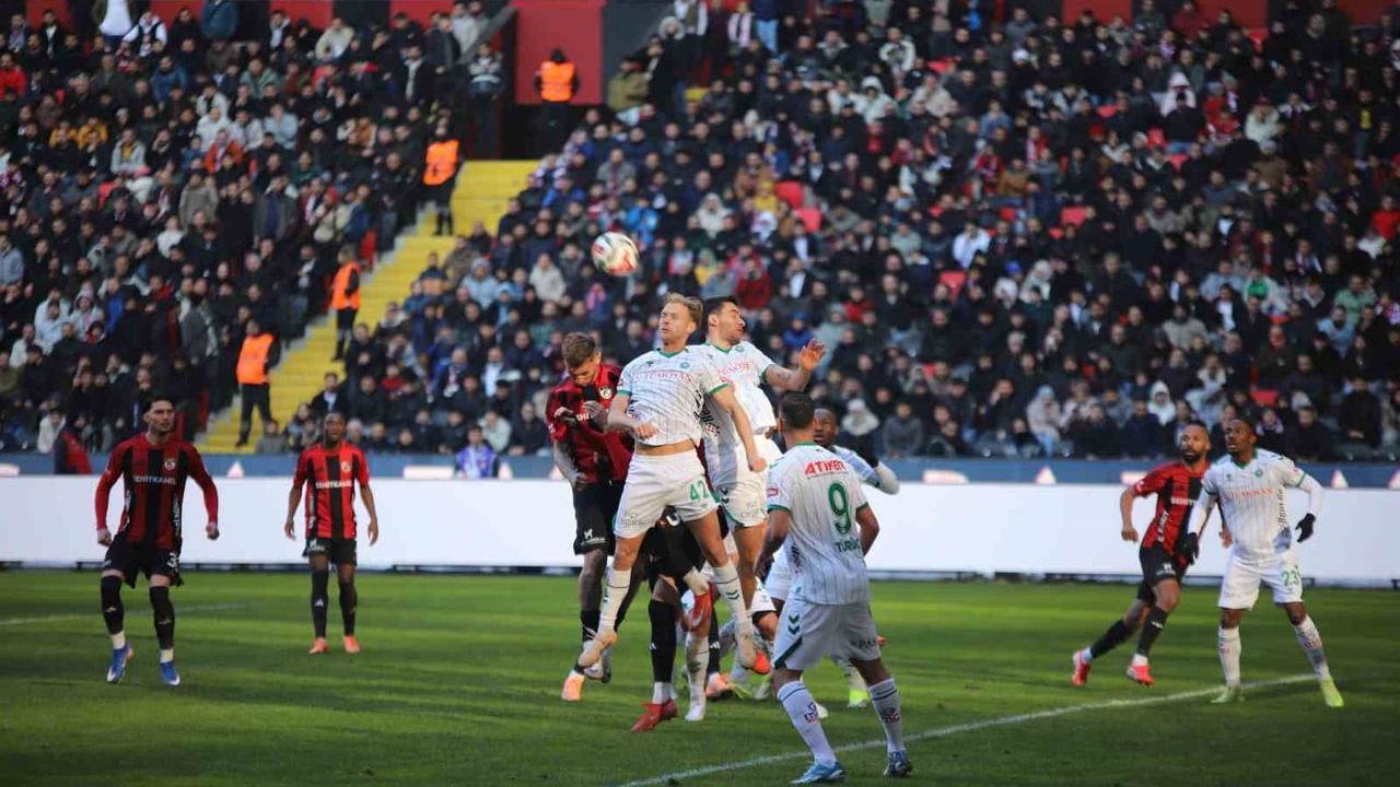 Trendyol Süper Lig: Gaziantep FK 1-1 Konyaspor — Sorescu ve Kramer'in golleri
