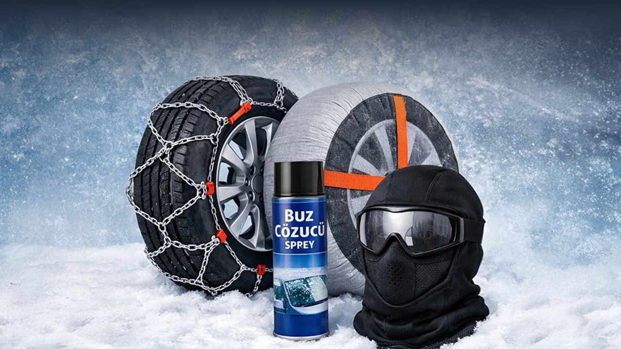 Trendyol verileri: Kışla birlikte lastik zinciri satışları yaklaşık 10 kat arttı