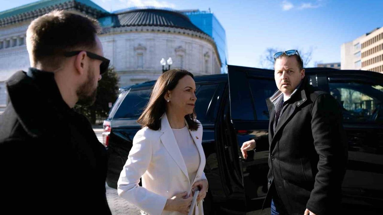 Trump, Beyaz Saray'da Venezuela muhalefet lideri Maria Corina Machado ile görüştü