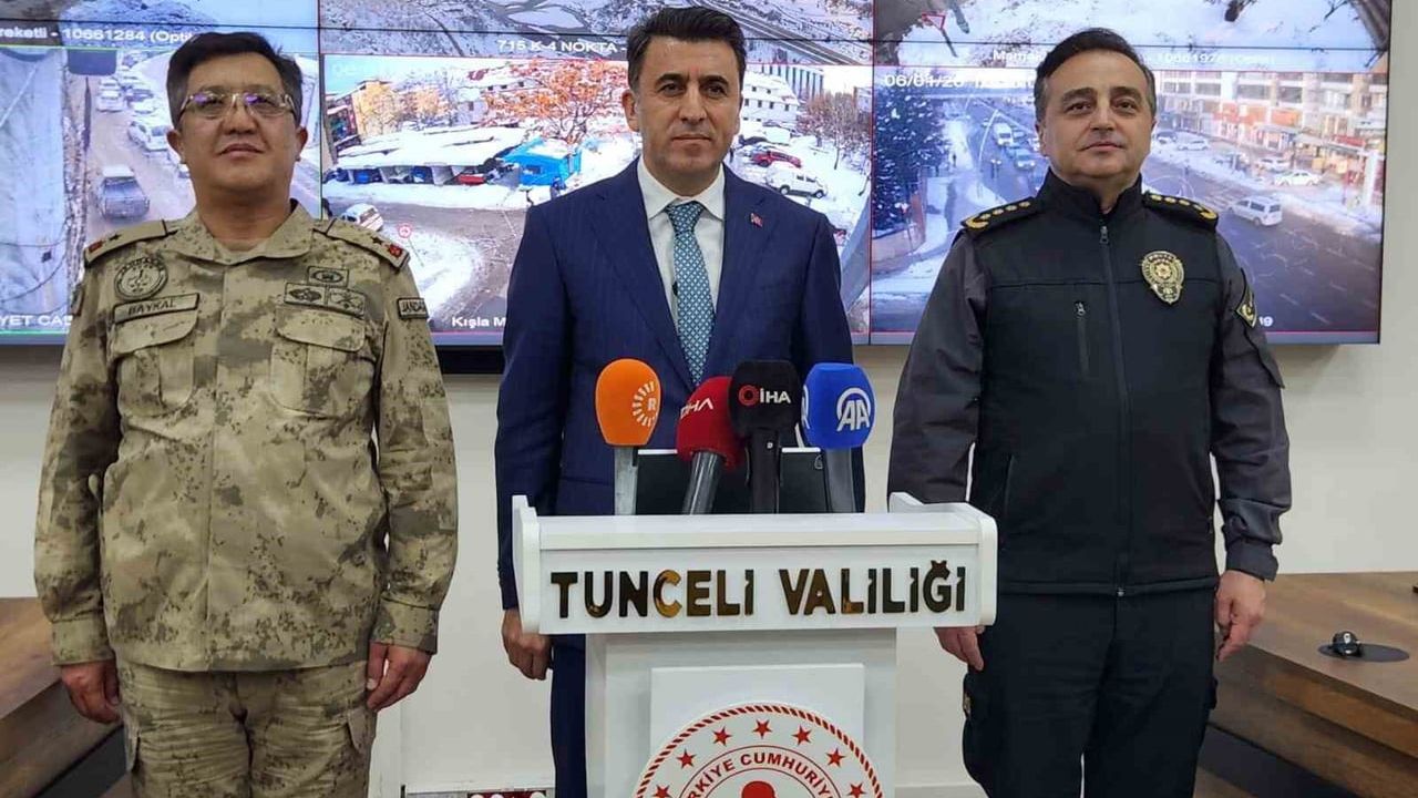 Tunceli'de 2025 asayiş verileri: Aydınlatılma oranı yüzde 99,8