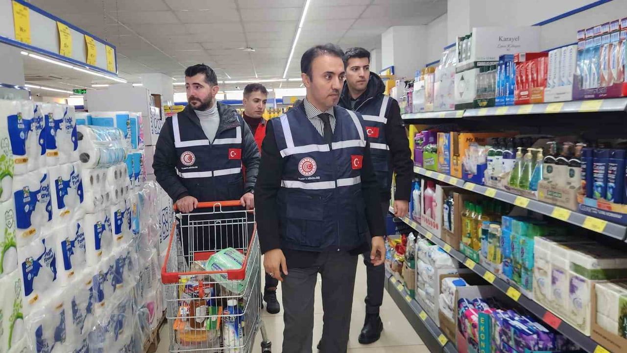 Tunceli'de Ramazan Öncesi Zincir Marketlere Fiyat ve Etiket Denetimi
