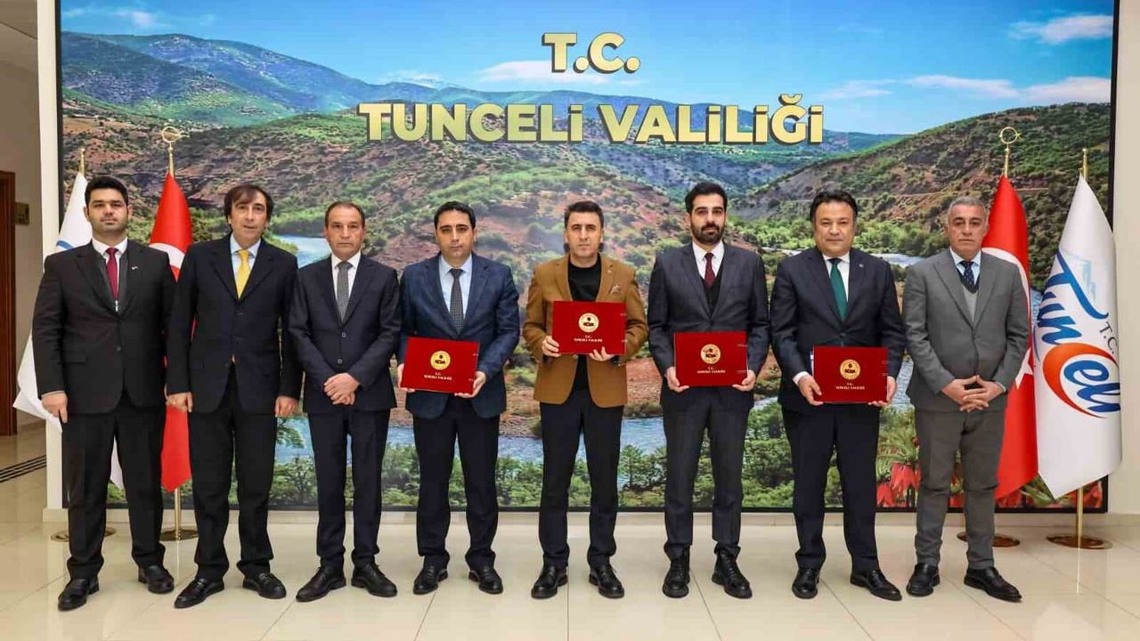 Tunceli’de SOGEP sözleşmeleri imzalandı: Kültürel mirasın dijitalleşmesi ve engelli hizmetleri güçleniyor