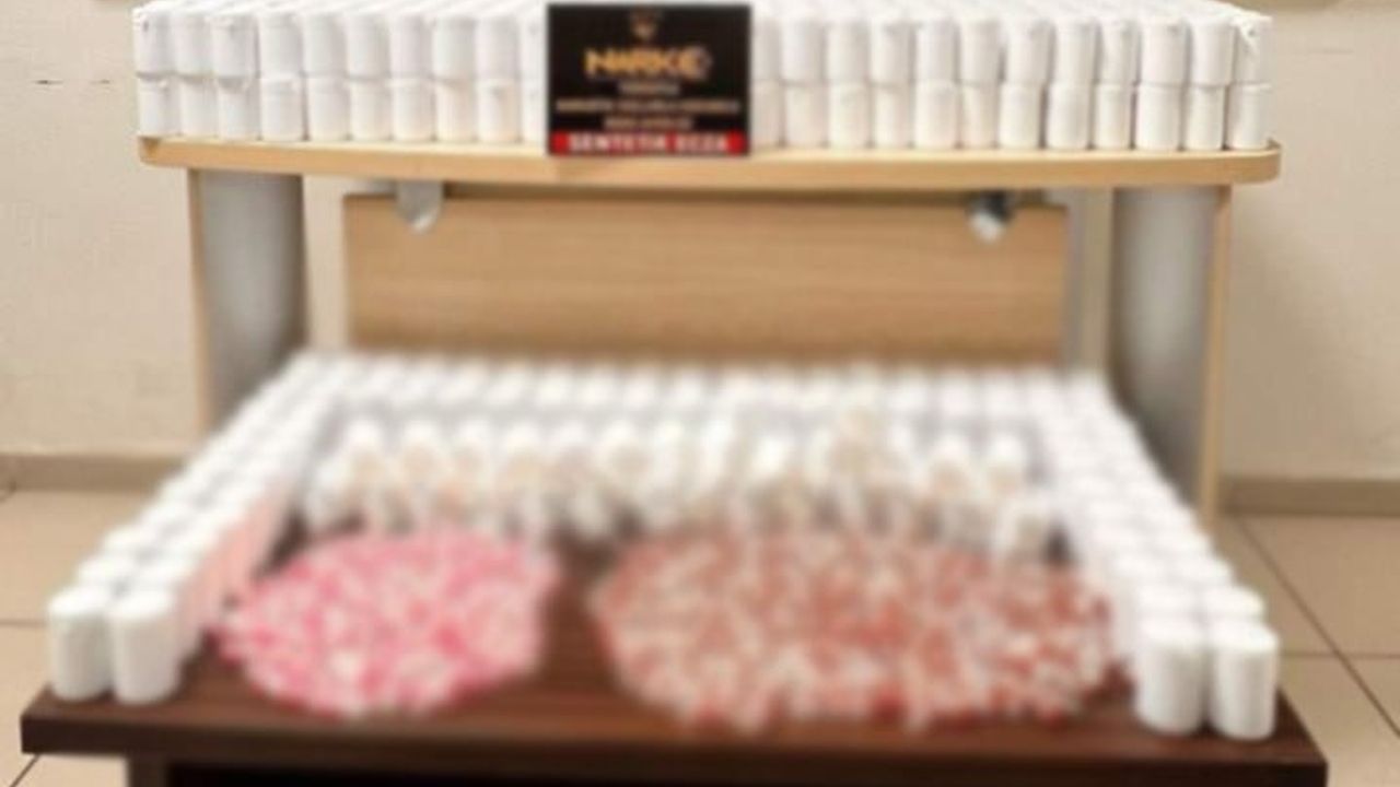 Turgutlu’da 56 bin 336 sentetik ecza hap ele geçirildi; 1 kişi tutuklandı