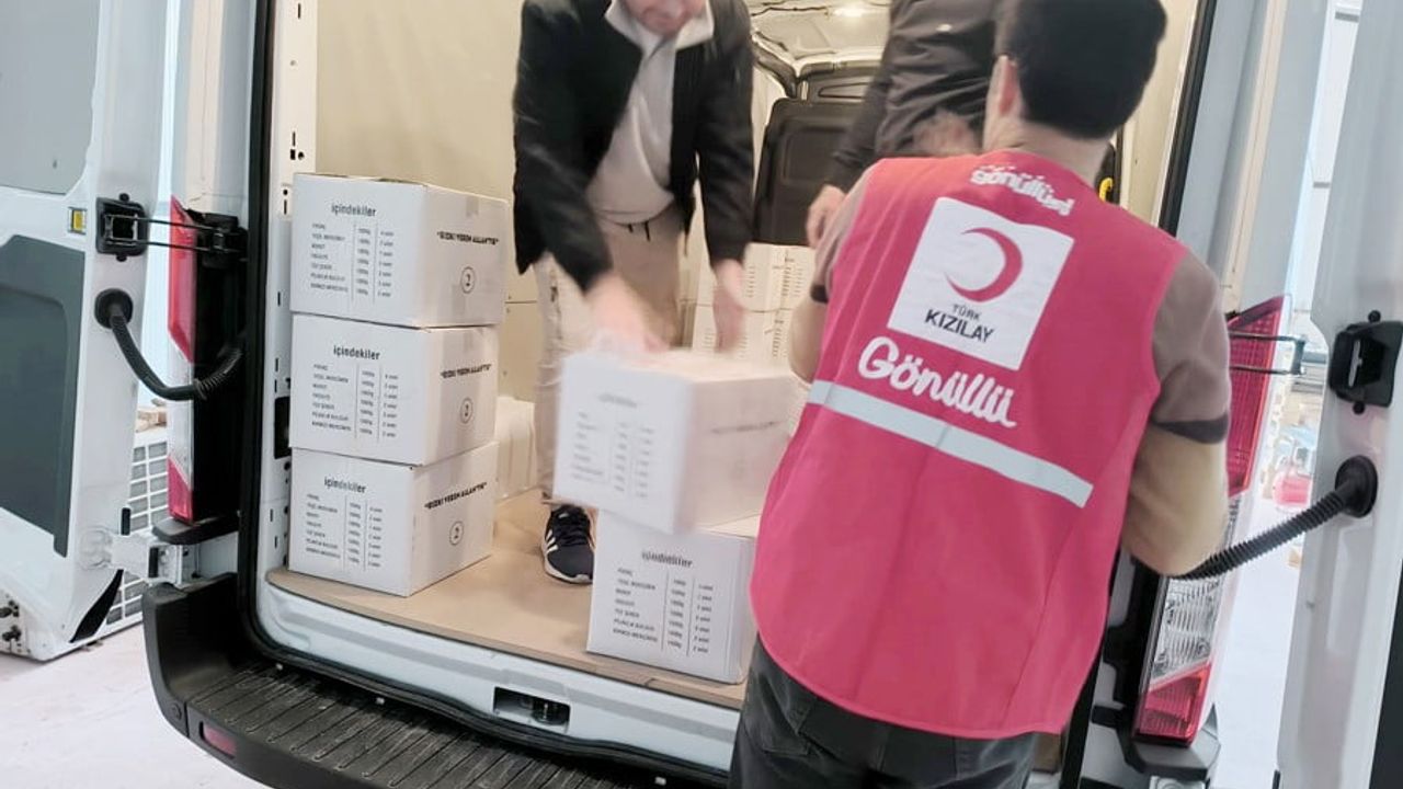 Türk Kızılay’dan Gazipaşa’ya 80 Koli Gıda ve Temel İhtiyaç Desteği
