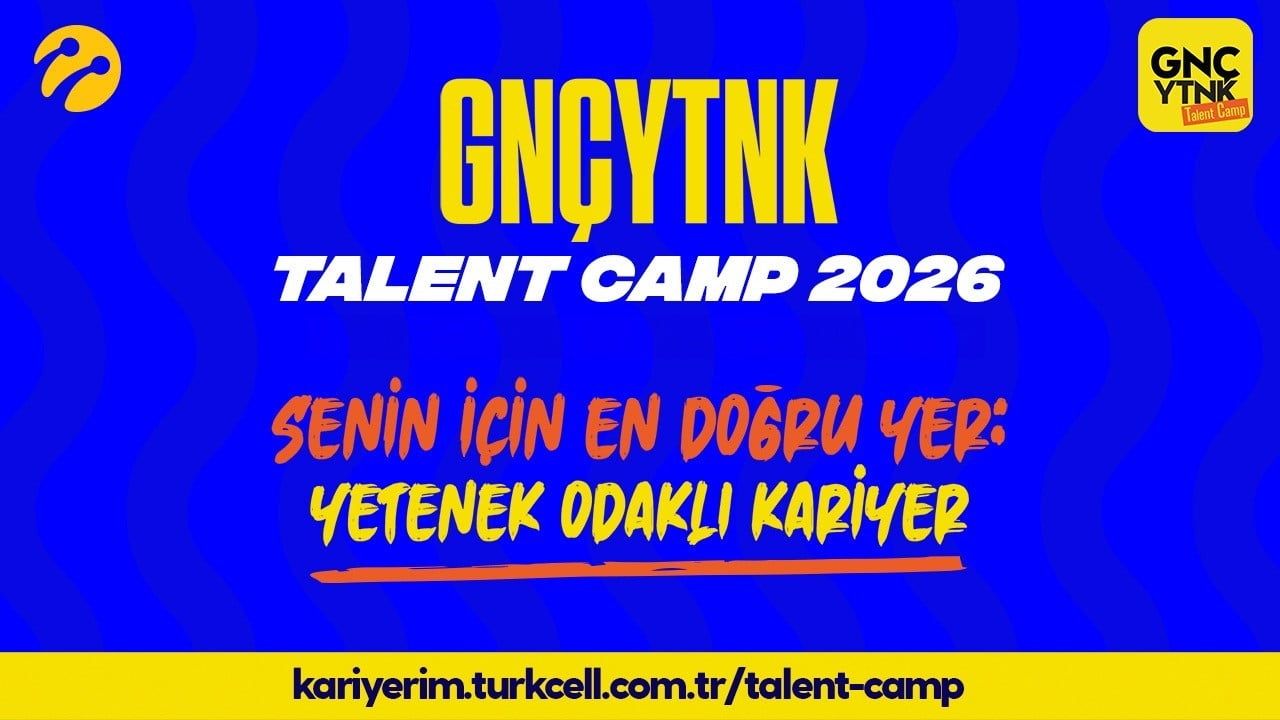 Turkcell, GNÇYTNK Talent Camp ile veri merkezi odaklı istihdam programını başlattı