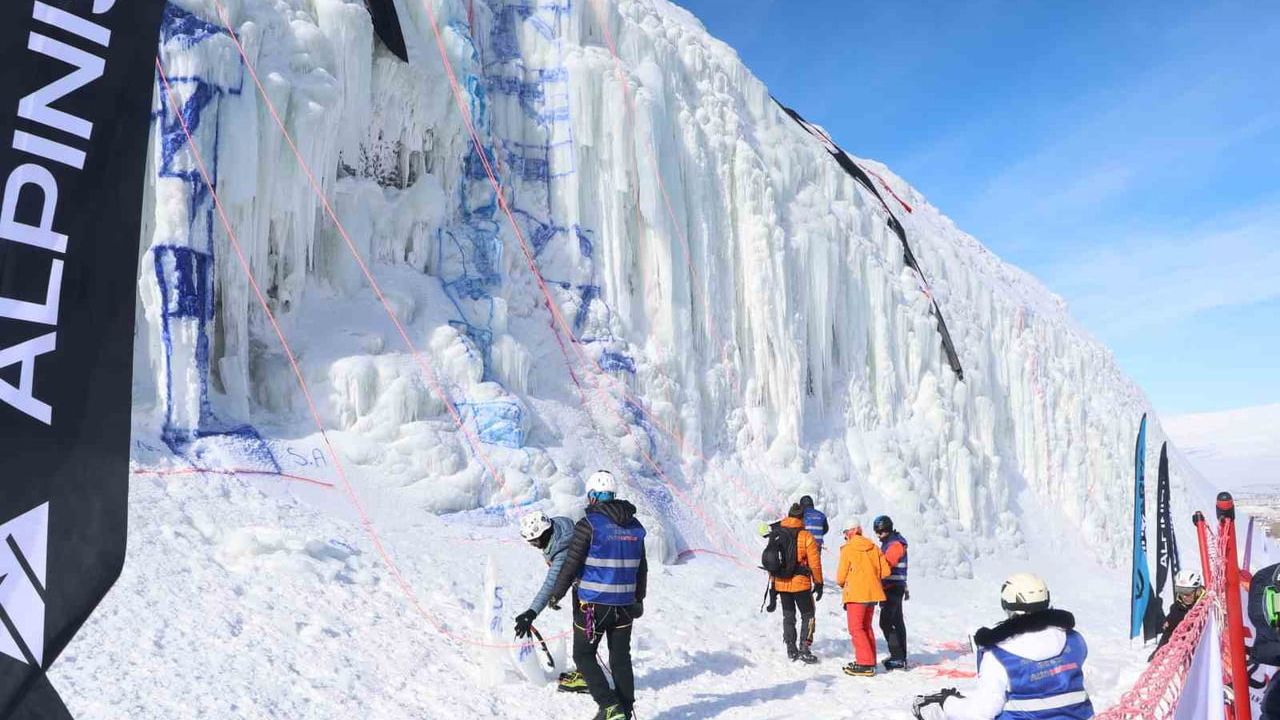 Türkiye Buz Tırmanışı Şampiyonası Palandöken'de Tamamlandı — 100 Sporcu, 20 Şehirden Katılım