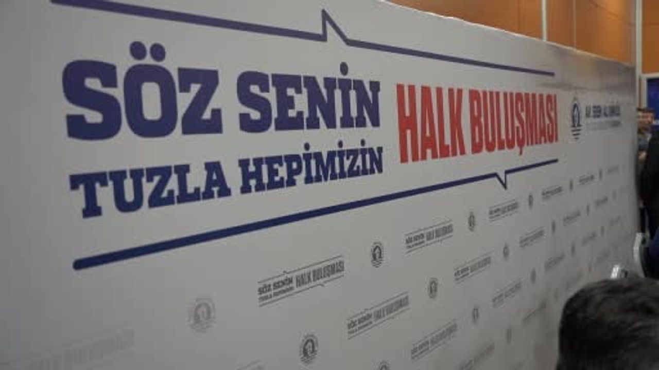Tuzla Belediyesi'nde 'Söz Senin, Tuzla Hepimizin' buluşması: Başkan Bingöl komşularla birebir görüştü