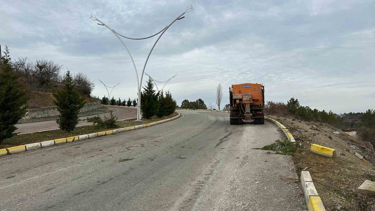 Uşak'ta Kuzey Çevre Yolu'nda otomobil bahçeye devrildi: 1 yaralı