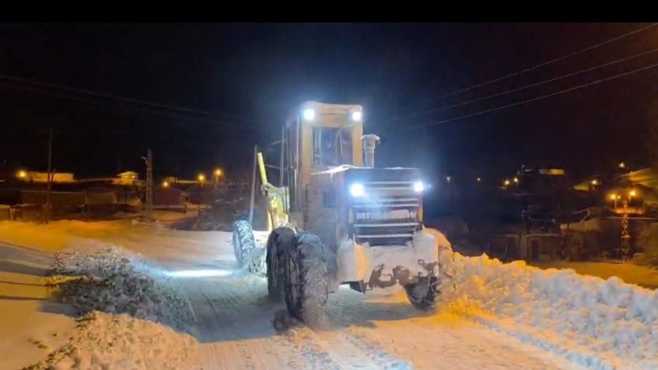 Van'da kar ve tipi nedeniyle 341 yerleşim yerinin yolu kapandı