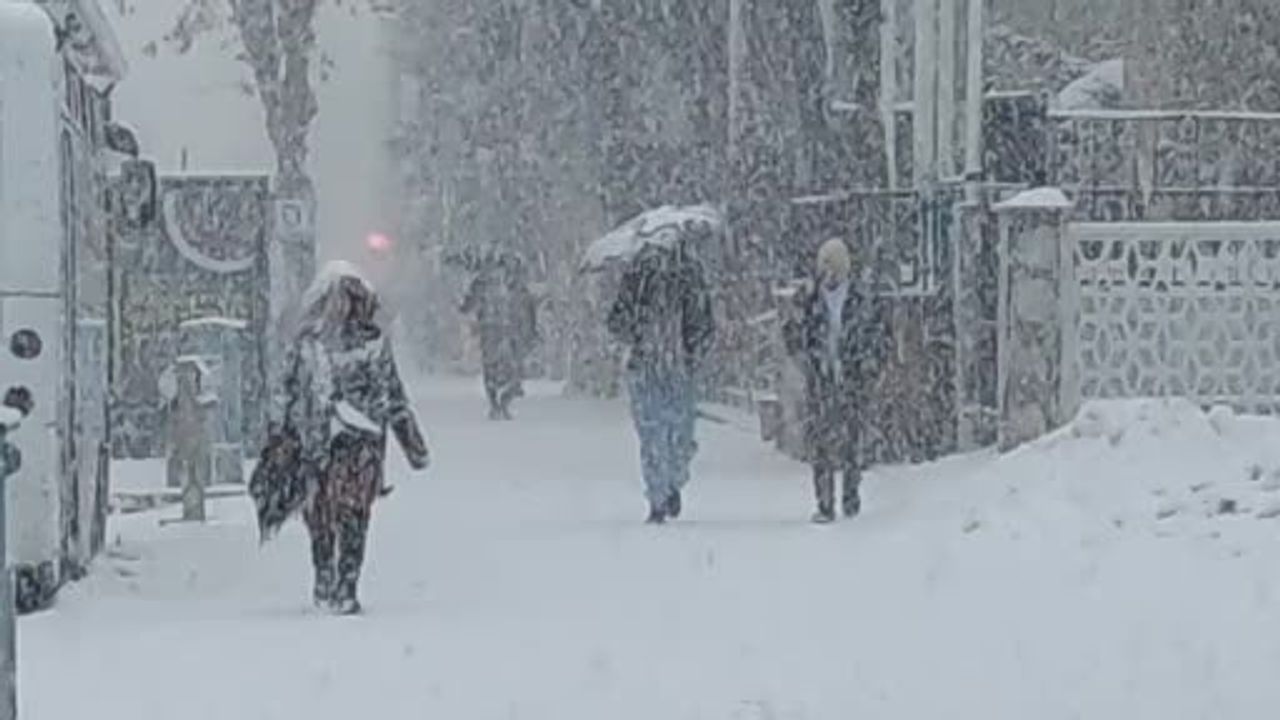 Van'da Yoğun Kar: 405 Yerleşim Yerinin Yolu Kapandı