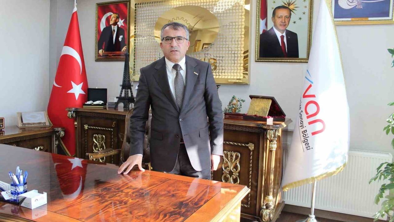 Van OSB Başkanı Memet Aslan: Hedef katma değerli, yüksek teknolojili üretim