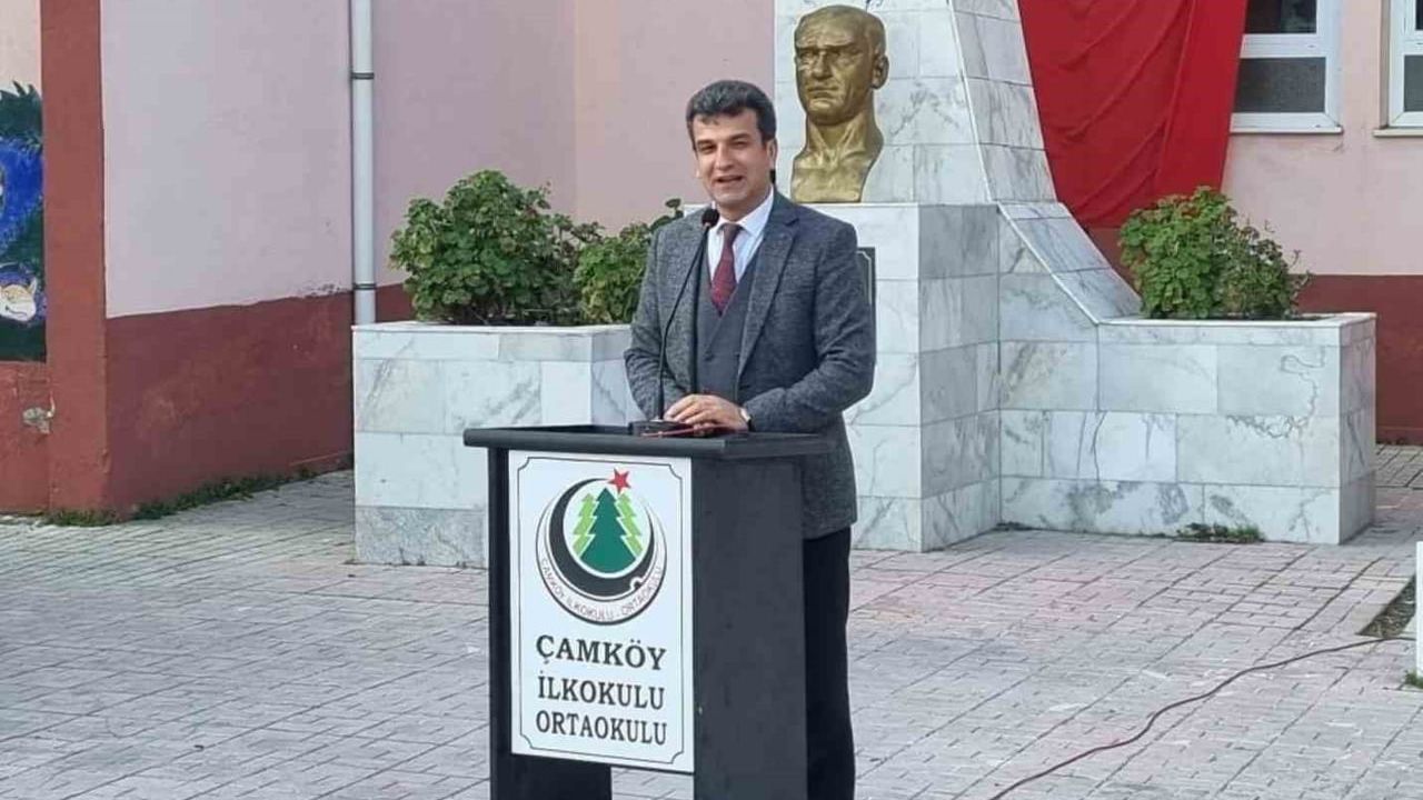 Yeniköy Kemerköy Enerji, Çamköy İlkokulu'na 800 metrekarelik kauçuk kaplama oyun alanı kazandırdı