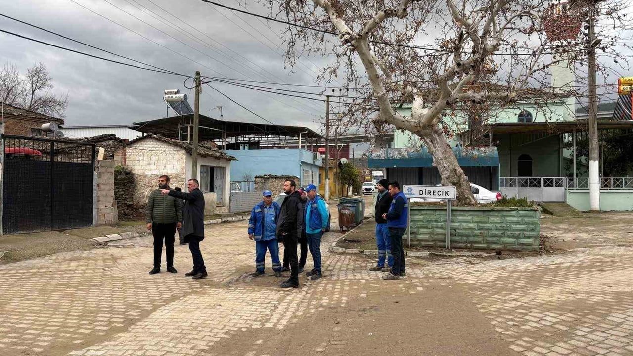 Yenipazar'da Alamut-Direcik yolunda yol, kaldırım ve çevre düzenlemesi başlıyor