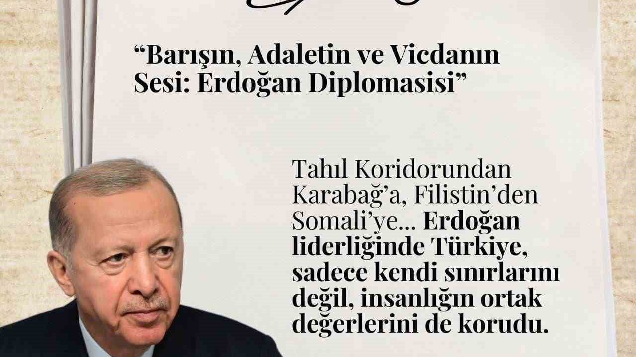 Yılmaz Tunç: Cumhurbaşkanı Erdoğan krizlerde denge, kaosta adalet temsil ediyor