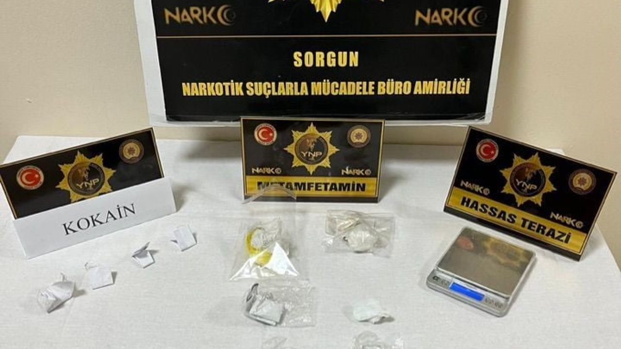 Yozgat'ta narkotik operasyonları: Sorgun ve il merkezinde uyuşturucu ele geçirildi