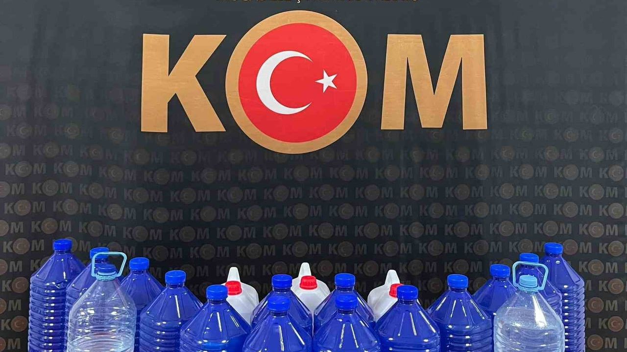Yozgat Yerköy'de kaçak alkol operasyonu: 85 litre etil alkol ele geçirildi