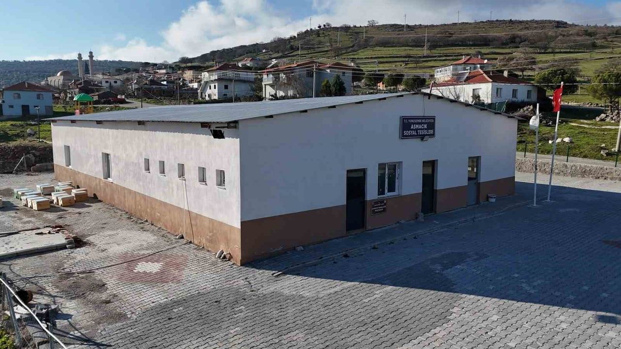 Yunusemre'de Asmacık Sosyal Tesisi tamamlandı: 375 m²'lik tesis açılışa hazırlanıyor