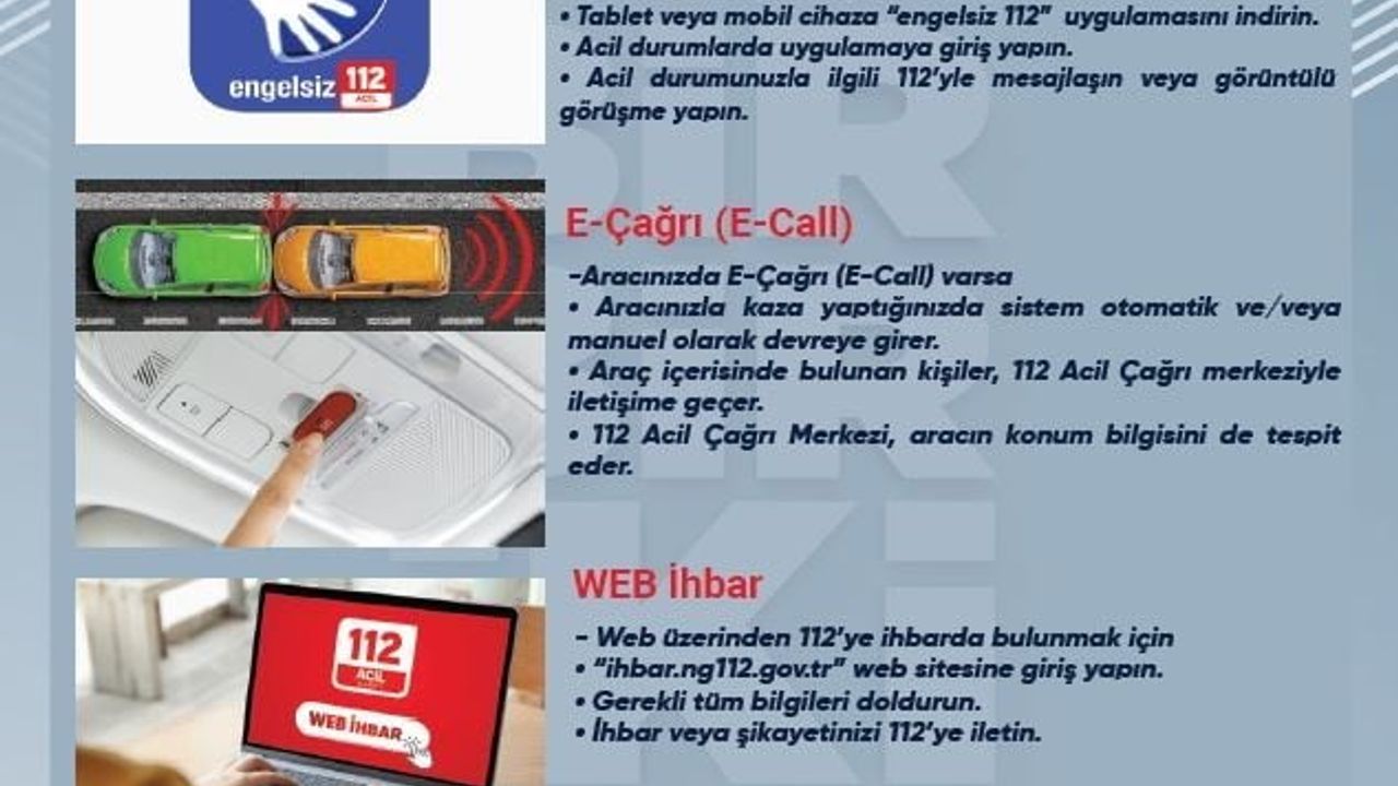 Zonguldak 112'ye 2025'te 541 bin 55 çağrı geldi; asılsız çağrı oranı yüzde 10,97 ile ikinci sırada