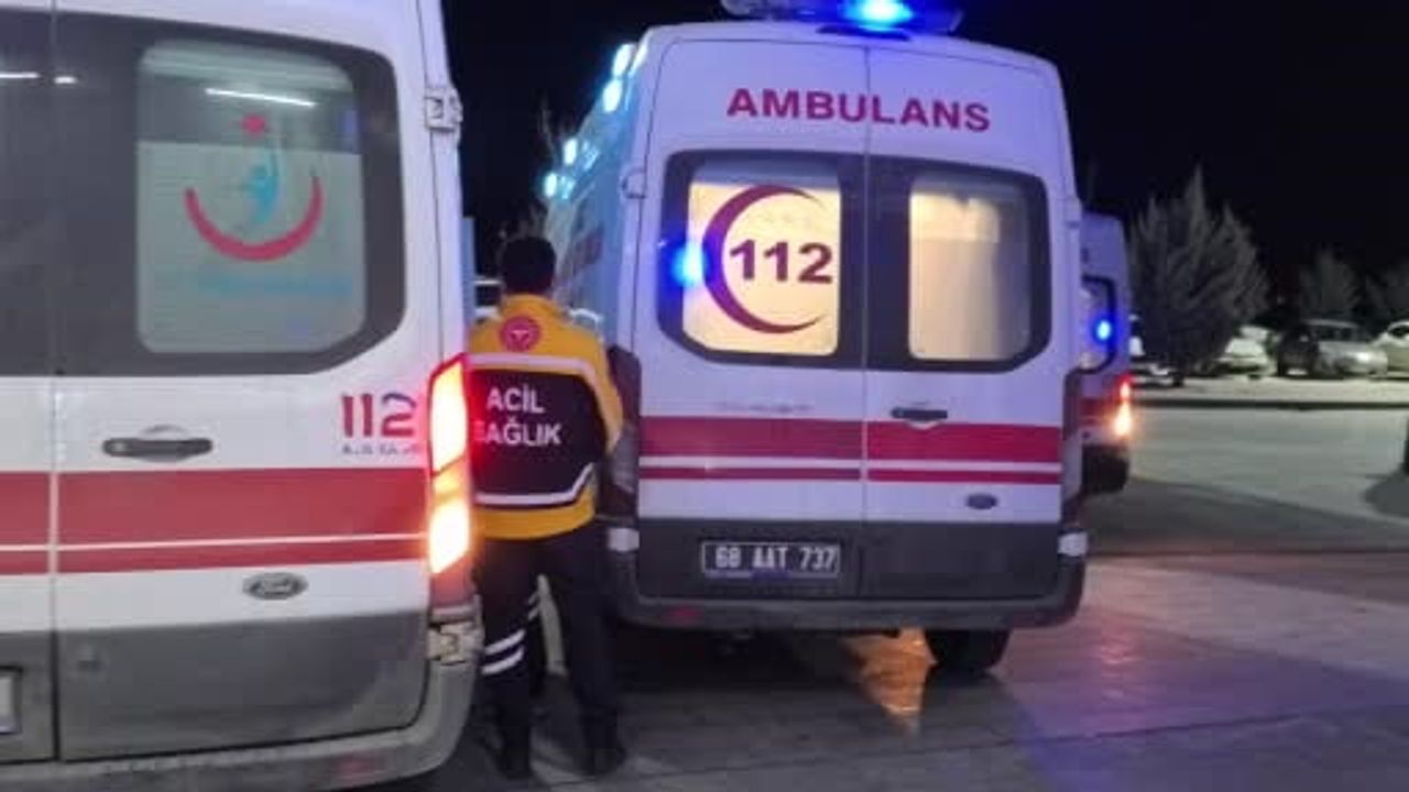Aksaray'da doğalgaz kaynak çalışmasında patlama: 1'i ağır 2 yaralı