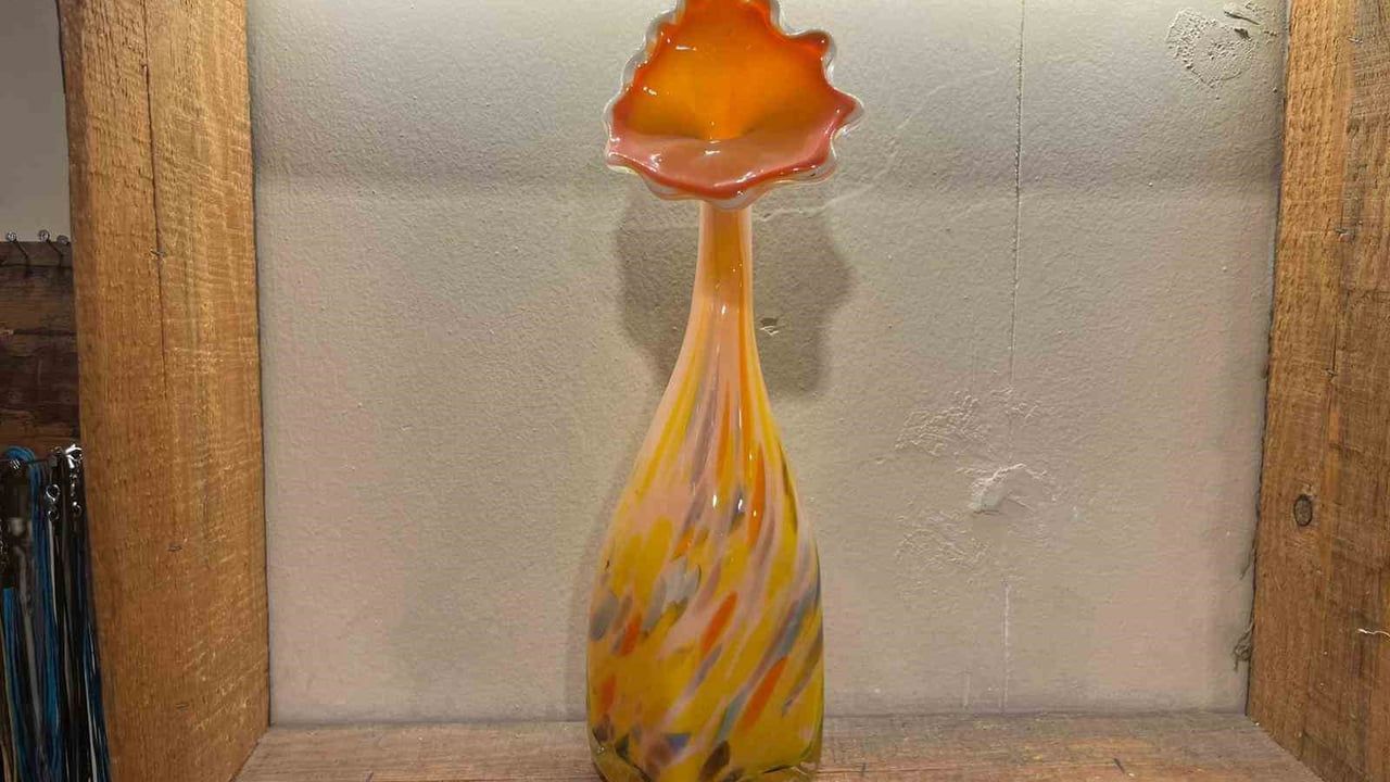 Alanya'da 25 yıldır cam üfleyen usta Hamit Paşaoğlu: 'Alanya cam kültürünün merkezi olabilir'