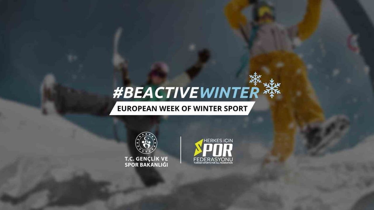 Avrupa Kış Spor Haftası Türkiye'de 1-8 Şubat tarihlerinde 11 ilde başladı