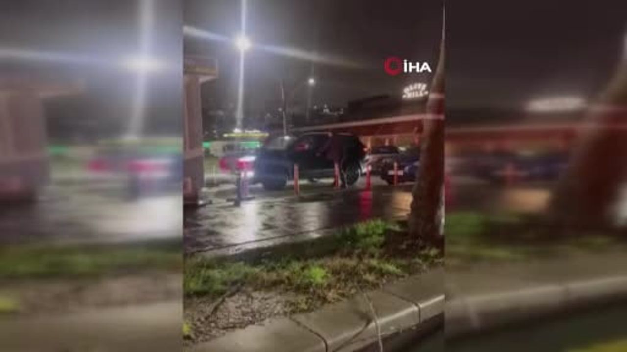 Başakşehir Gölet'te gece saldırısı: Park halindeki cipin ön camı yumrukla kırıldı