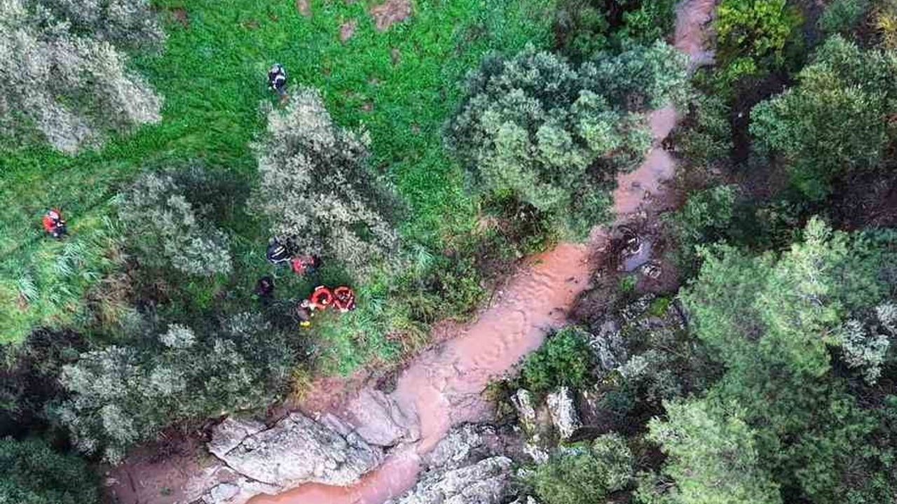 Gömeç'te kayıp Alzheimer hastası Cumhur Özdamar 6 gün sonra dere yatağında ölü bulundu