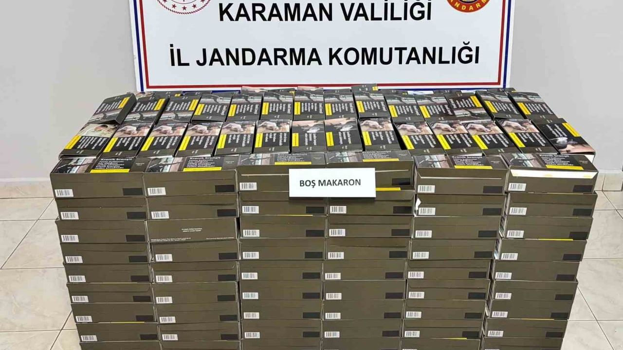 Karaman'da jandarma uygulamalarında 6 kişi tutuklandı; uyuşturucu ve kaçak sigaralar ele geçirildi