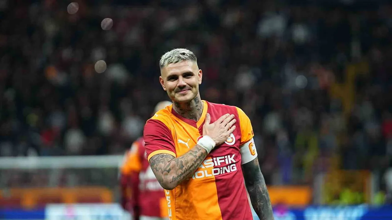 Mauro Icardi, Gheorghe Hagi’nin Galatasaray’daki yabancı gol rekorunu egale etti