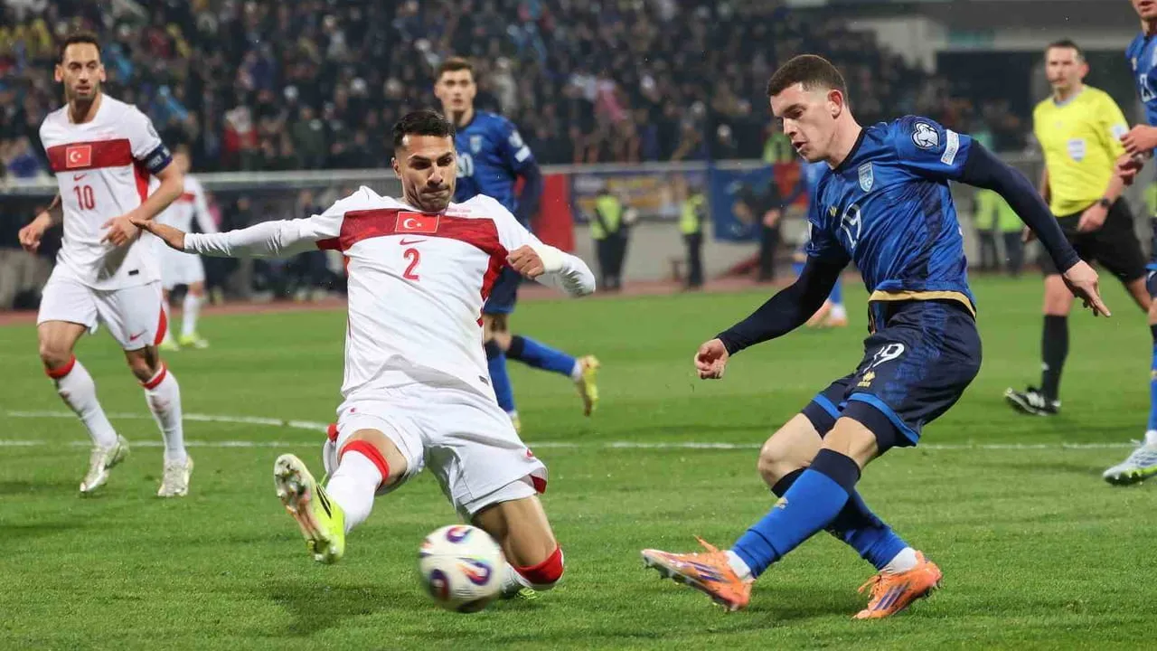 2026 FIFA Dünya Kupası Play-off Finali: Kosova 0 - Türkiye 0 (İlk Yarı)