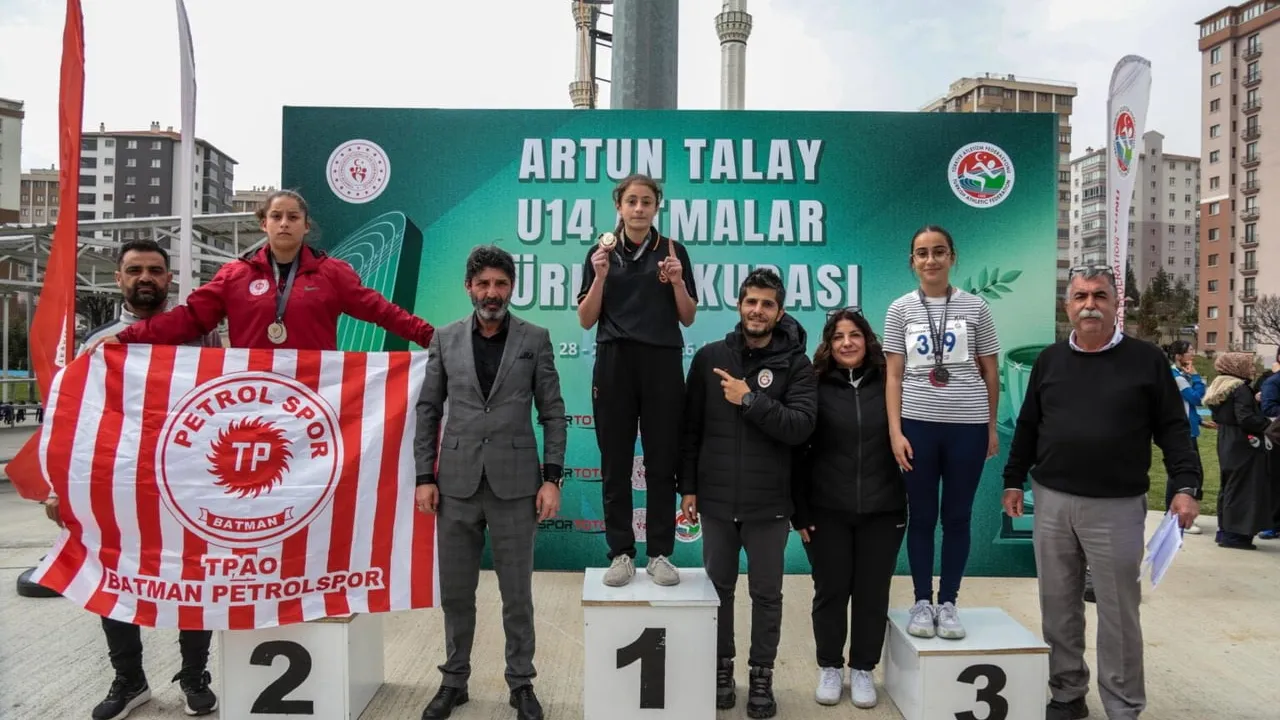 Artun Talay U14 Atmalar Türkiye Kupası (28-29 Mart 2026): Kayseri'ye 3 Madalya