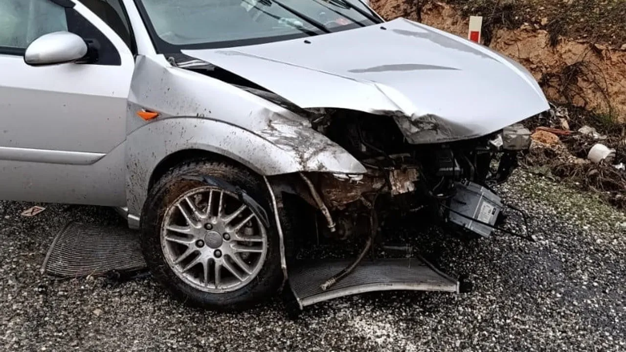 Batman'ın Gercüş ilçesinde otomobil yoldan çıktı: 1 yaralı