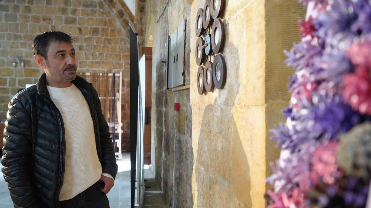 Bayburt'ta 'Sıfır Atıktan Sanata Kadın Eli' sergisi Taşhan'da açıldı