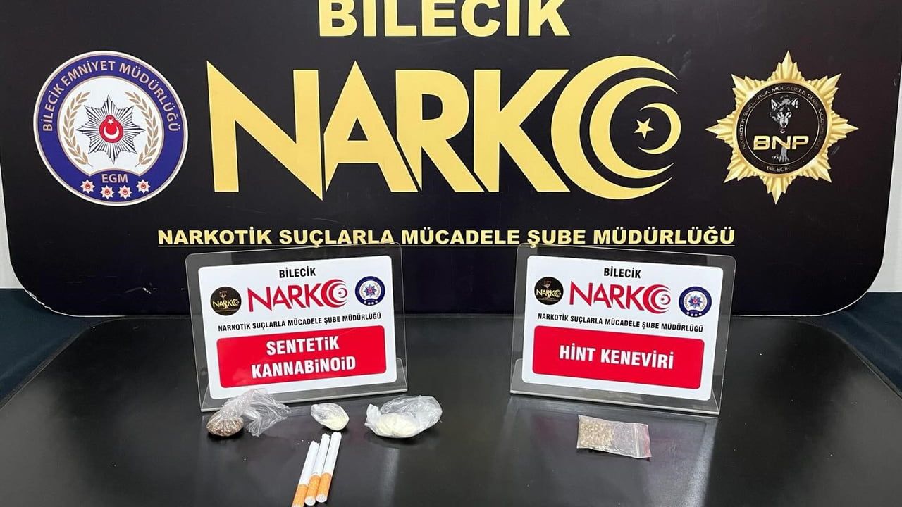 Bilecik'te uyuşturucu operasyonu: Bonzai ve kenevir tohumu ele geçirildi, 1 gözaltı