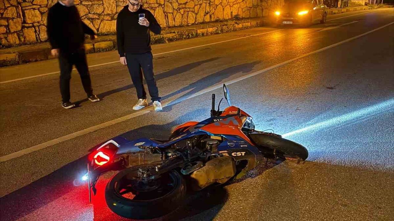 Bodrum’da bariyere çarpan motosiklet sürücüsü hayatını kaybetti