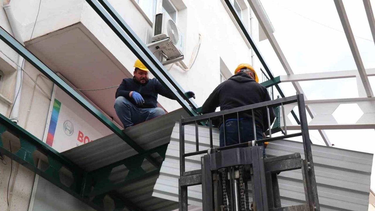 Bozdoğan’da Simit Pazarı Sokağı yenileme çalışmaları başladı