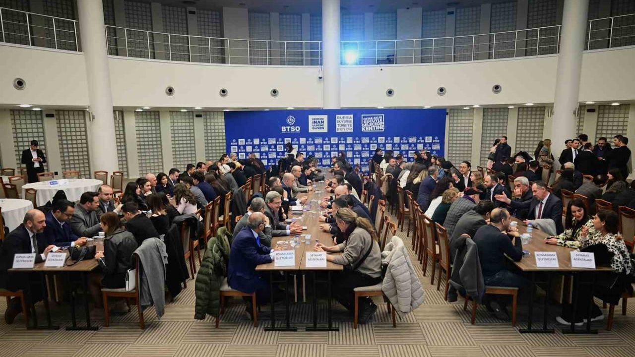 BTSO ev sahipliğinde Turizm B2B ve Networking Buluşması: Acenteler ile Konaklama İşletmeleri Bir araya geldi