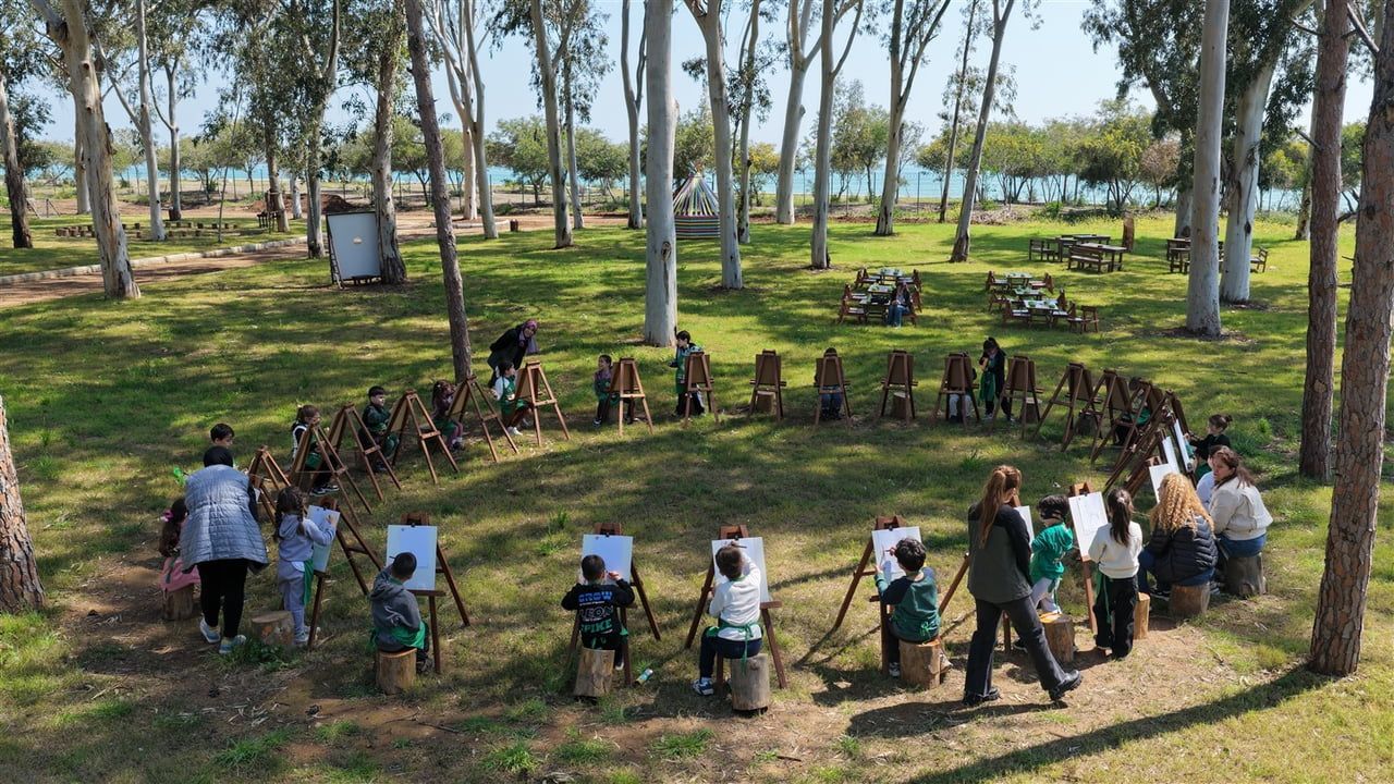 Davultepe Orman Okulu'nda miniklere doğa eğitimi