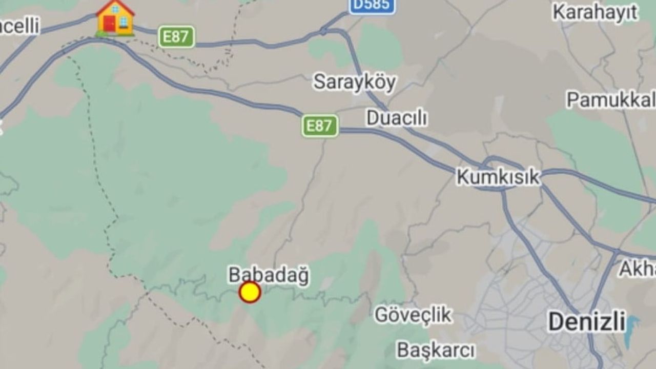 Denizli Babadağ’da 3.6 büyüklüğünde deprem: Demirli Mahallesi merkezli, hasar bildirimi yok