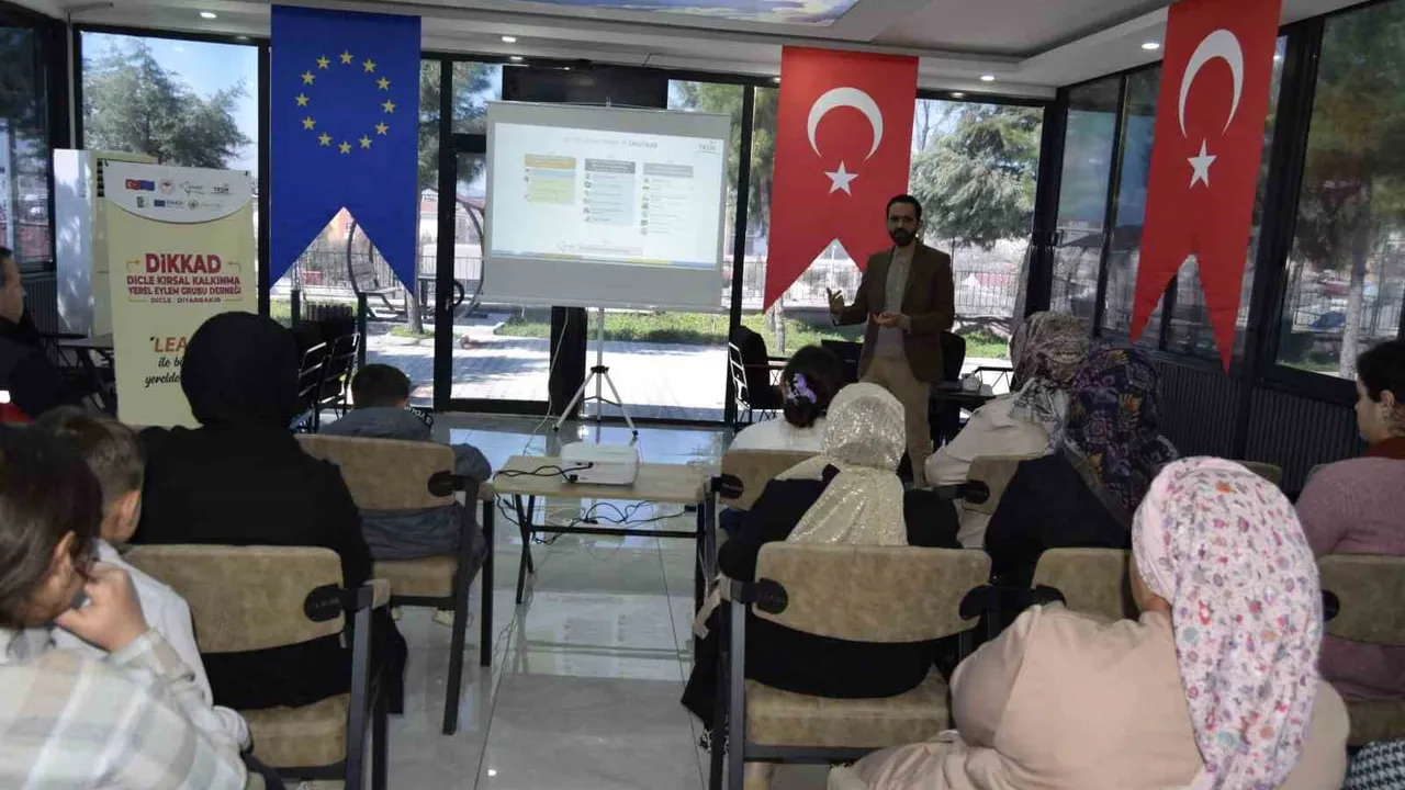 Dicle Yerel Eylem Grubu'ndan muhtar, kadın ve gençlere IPARD III eğitimi