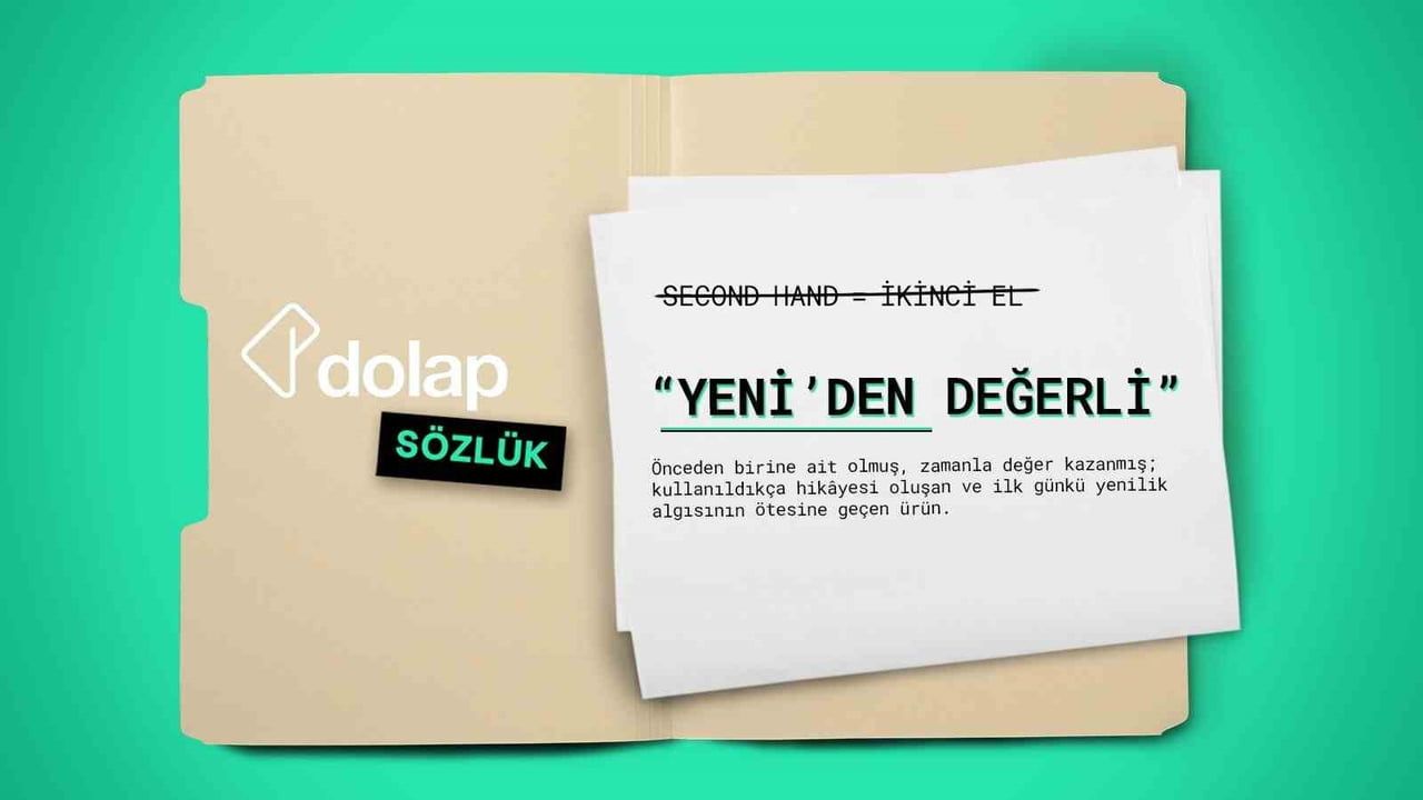 Dolap, 'İkinci El Terimler Sözlüğü' ile ikinci el kavramlarına Türkçe karşılıklar kazandırdı