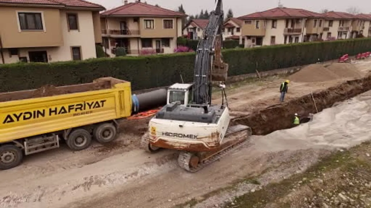 Düzce Belediyesi, içme suyu şebekesini 50 yıllık hedefle yeniliyor
