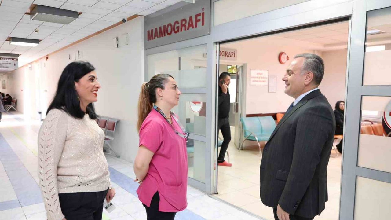 ERÜ Rektörü Prof. Dr. Fatih Altun'dan Gevher Nesibe Hastanesi Ziyareti