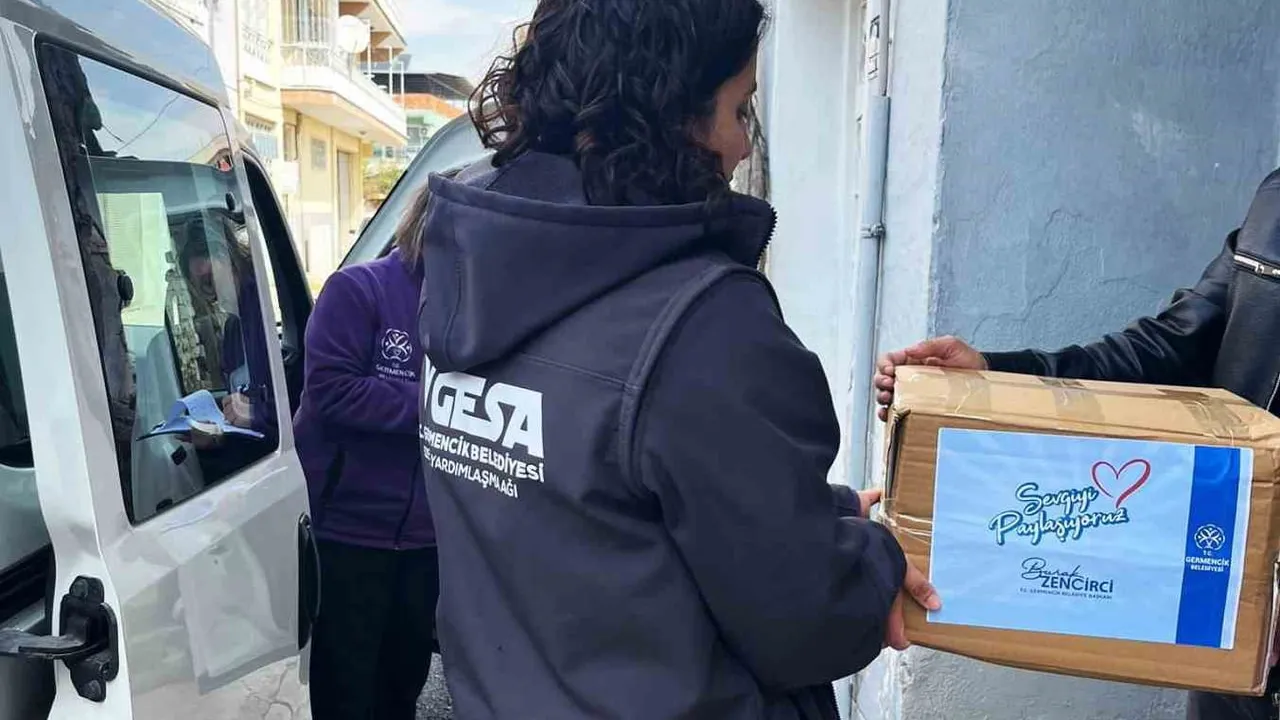 Germencik Belediyesi gıda yardımlarını yıl boyunca sürdürüyor