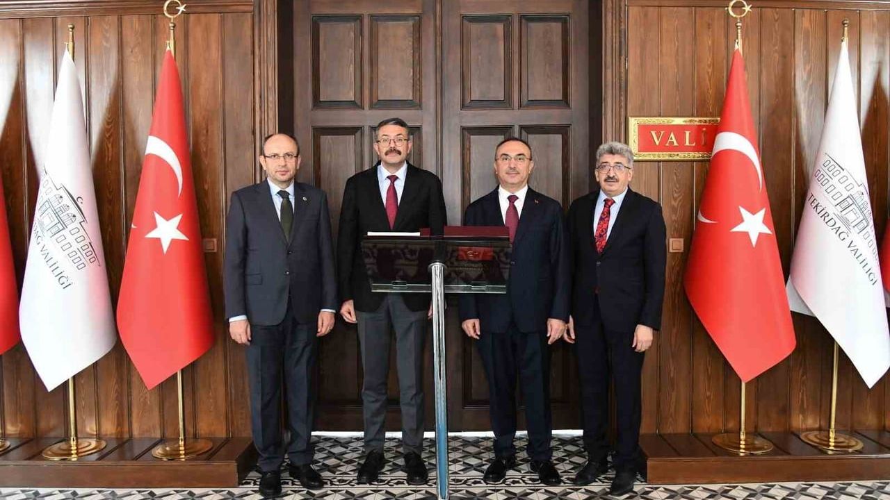 İçişleri Bakan Yardımcısı Ali Çelik Tekirdağ Valiliği’ni Ziyaret Etti