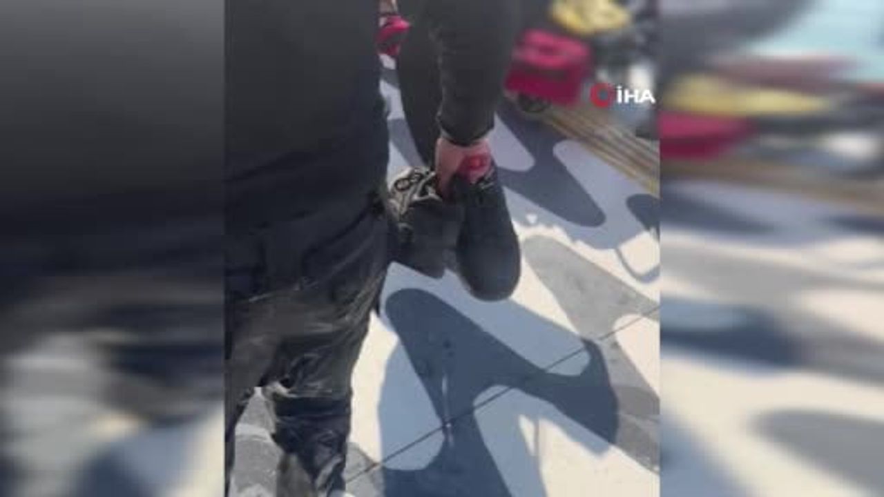 İzmir Konak'ta akülü tekerlekli sandalyeyle denize düşen kişi hayatını kaybetti