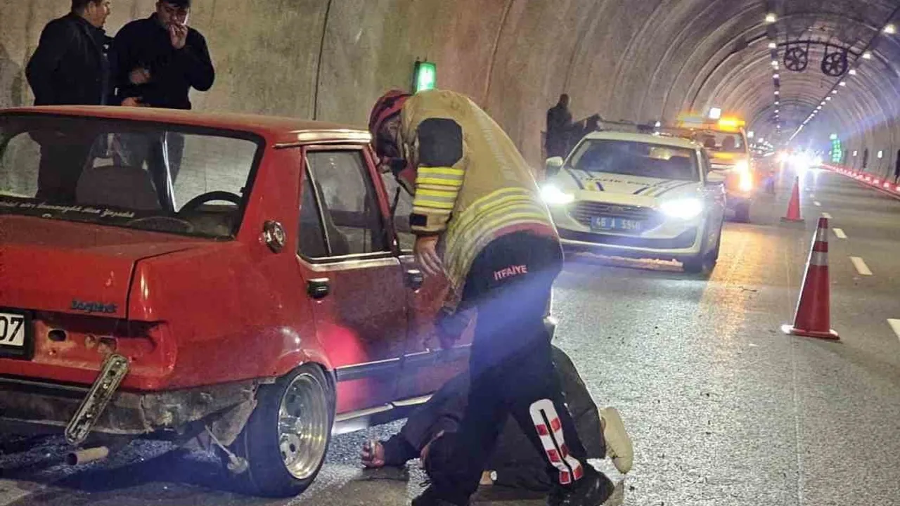 Kahramanmaraş'ta iki trafik kazası: Andırın'da 2 kişi yaralandı