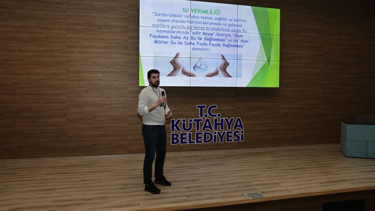 Kütahya Belediyesi personeline 'Sıfır Atık' farkındalık eğitimi